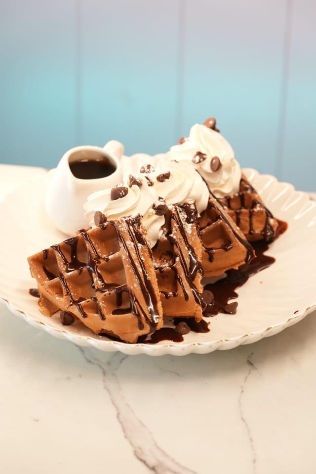 Chocolate Chip Waffle.