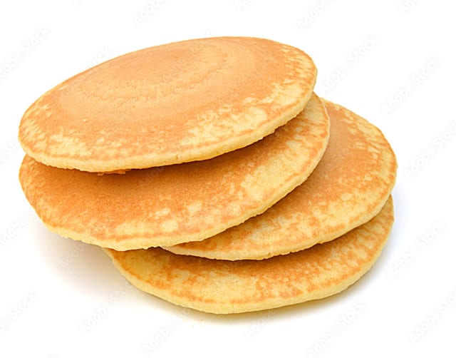 Side 3 Plain Pancakes.