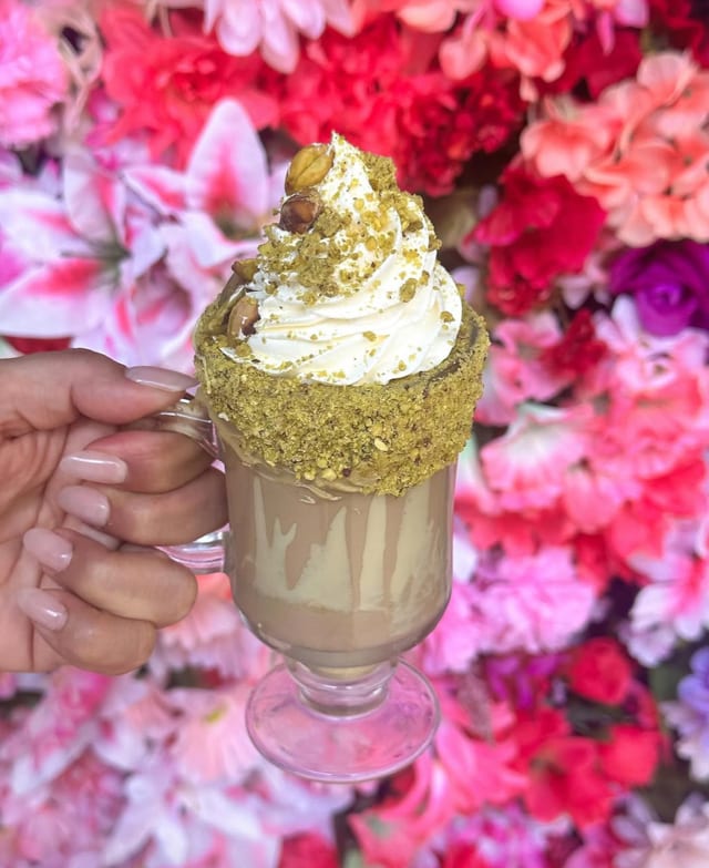Pistachio Latte.