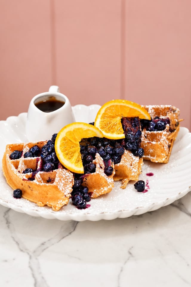 Blueberry Waffle.