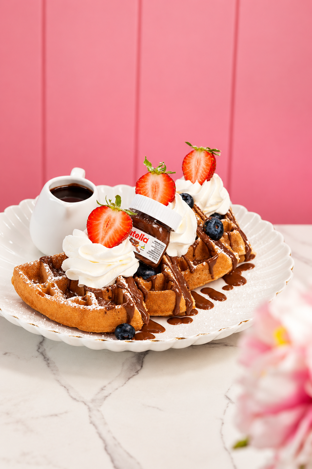 Nutella Waffles.
