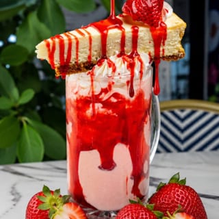 Strawberry Cheesecake Milkshake