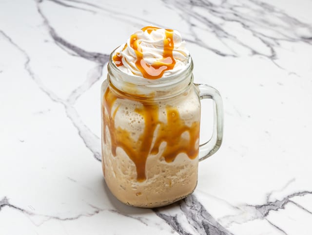 Iced Caramel Latte.