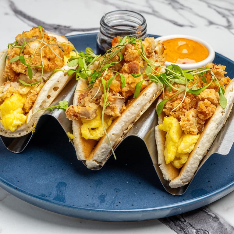 Delicious Chicken Tacos Await