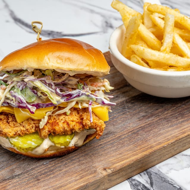 Crispy Chicken Sandwich.