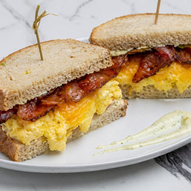 Bacon, Egg, Cheese Sandwich.